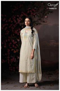 Ganga hiranshi 4962 Wholesale dress fabrics in Hyderabad