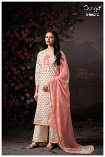 Ganga hiranshi 4962 Wholesale dress fabrics in Hyderabad
