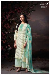 Ganga hiranshi 4962 Wholesale dress fabrics in Hyderabad