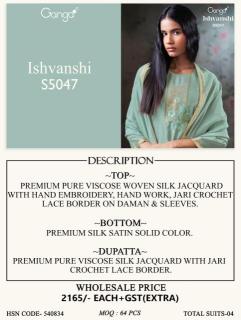 Ganga ishvanshi 5047 Dress material wholesale shops in Abids, Hyderabad