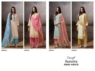 Ganga junoira 4845 Dress material suppliers in Kolkata