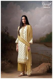 Ganga junoira 4845 Dress material suppliers in Kolkata