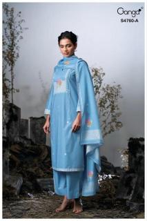 Ganga kayel 4760 Dress material manufacturers in Hyderabad