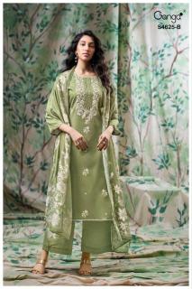 Ganga kynna 4625 Wholesale dress materials online in Ahmedabad
