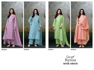 Ganga kynza 4729 Dress material wholesale price
