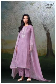 Ganga kynza 4729 Dress material wholesale price