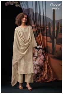 Ganga liyanshi 4763 Dress material wholesaler in Delhi
