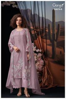 Ganga liyanshi 4763 Dress material wholesaler in Delhi
