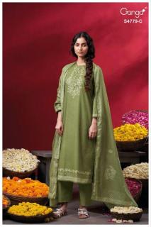 Ganga mivana 4779  Gujarat dress material market