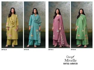 Ganga mivelle 4732 Wholesale cotton dress materials in Hyderabad