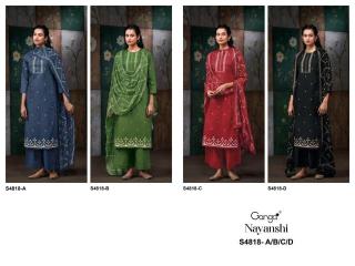 Ganga nayanshi 4818 Wholesale dress fabric in Kolkata