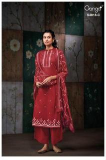 Ganga nayanshi 4818 Wholesale dress fabric in Kolkata