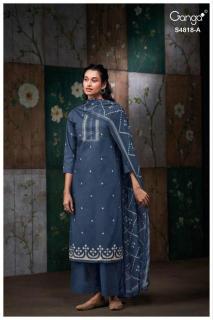 Ganga nayanshi 4818 Wholesale dress fabric in Kolkata