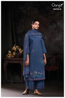 Ganga nayvya 4730 Indian dress material suppliers in Hyderabad