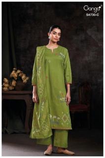Ganga nayvya 4730 Indian dress material suppliers in Hyderabad