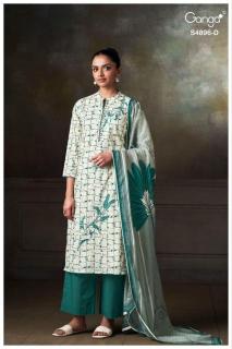Ganga rivena 4896 Wholesale designer dress materials in Pune