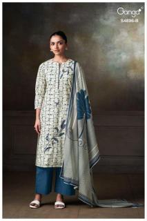 Ganga rivena 4896 Wholesale designer dress materials in Pune