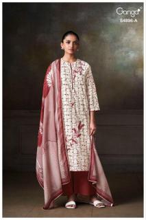 Ganga rivena 4896 Wholesale designer dress materials in Pune