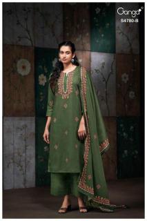 Ganga siyanshi 4780 Printed dress materials in Kolkata