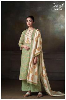 Ganga tersia 4960 Bulk dress material in Kolkata