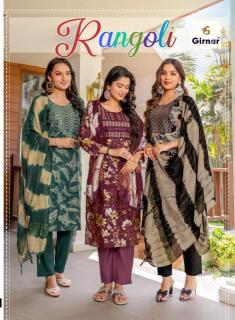 Girnar rangoli vol 1 Designer kurtis wholesale