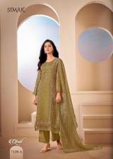Glossy simar qirat Wholesale dress materials manufacturer