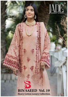Jade bin saeed vol-19 Salwar kameez wholesale price in Surat