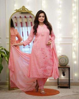 Jaipuri cotton 3pcs Surat wholesale designer kurtis