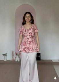 Janni laila coord set Designer kurti wholesalers in India