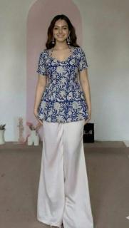 Janni laila premium avaasa Trendy kurti wholesalers in India