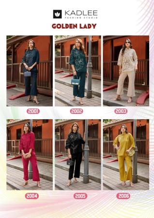 Kadlee golden lady coord set Latest kurti designs in Pune