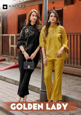 Kadlee golden lady coord set Latest kurti designs in Pune