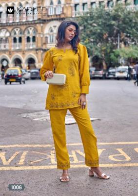 Kadlee royal touch coord set Wholesale kurtis in Kolkata
