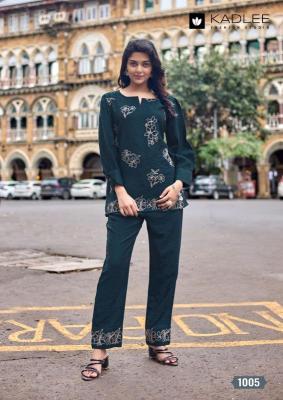 Kadlee royal touch coord set Wholesale kurtis in Kolkata