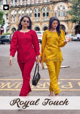 Kadlee royal touch coord set Wholesale kurtis in Kolkata