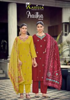 Karissa aastha vol-2 Kurti exporters in Hyderabad