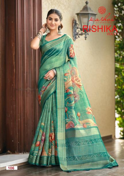 Kashvi Rishika Vol 1 Wholesale saree suppliers in Gujarat