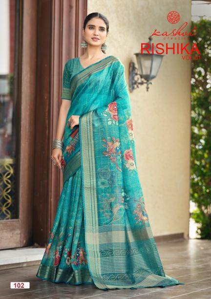 Kashvi Rishika Vol 1 Wholesale saree suppliers in Gujarat