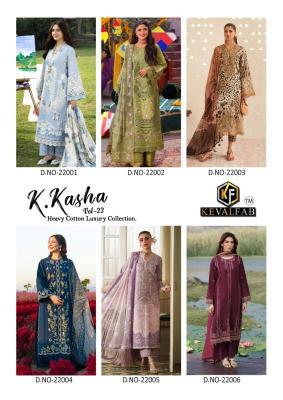 Keval fab k kasha vol-22 Dress material manufacturers in Mumbai