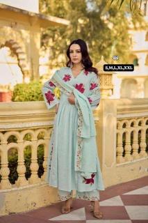 Krunique 3pcs Kurti wholesale market in Hyderabad