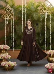 Krunique 3pcs Party wear kurtis in Hyderabad