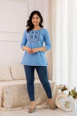 Krunique short top Cotton kurtis in Hyderabad