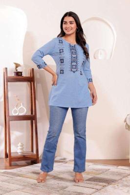 Krunique short top Kurtis for wedding in Hyderabad