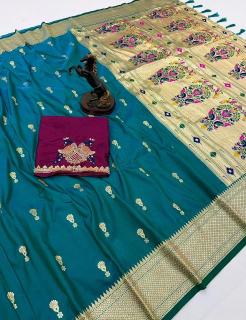 Malhar jumkha paithani silk Saree market in Mumbai
