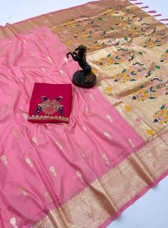 Malhar jumkha paithani silk Saree market in Mumbai