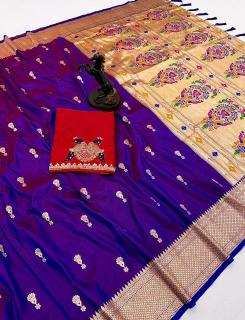 Malhar jumkha paithani silk Saree market in Mumbai
