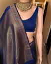 Malhar theja-vol-5 banarasi Wholesale saree market in Bhavnagar