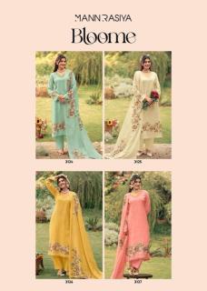 Mannrasiya bloome Designer dress materials in Ahmedabad