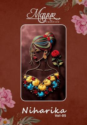 Mayur niharika vol-5 Dress material manufacturers in India