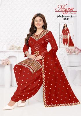 Mayur niharika vol-5 Dress material manufacturers in India